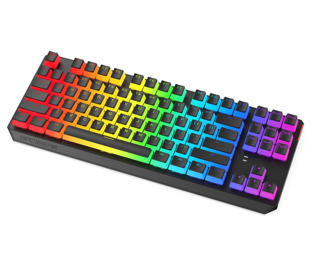 SPC Gear GK630K Pudding Tournament Kailh Blue RGB - 610160 - zdjęcie